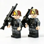 Imperial German Machine Gun Team WWI - Custom Printed Brick Block Figure