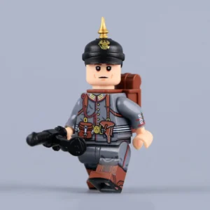 Imperial German (Prussian) Officer WWI - Custom Printed Brick Block Figure Imperial German (prussian) Officer Wwi Custom Printed Brick Block Figure