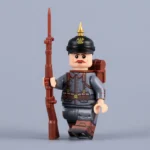 Imperial German Prussian Soldier (Rifleman) WWI - Custom Printed Brick Block Figure