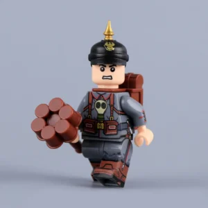 Imperial German Prussian Soldier (grenadier Trench Fighter) Wwi Custom Printed Brick Block Figure 2 Imperial German Prussian Soldier (grenadier Trench Fighter) Wwi Custom Printed Brick Block Figure 2