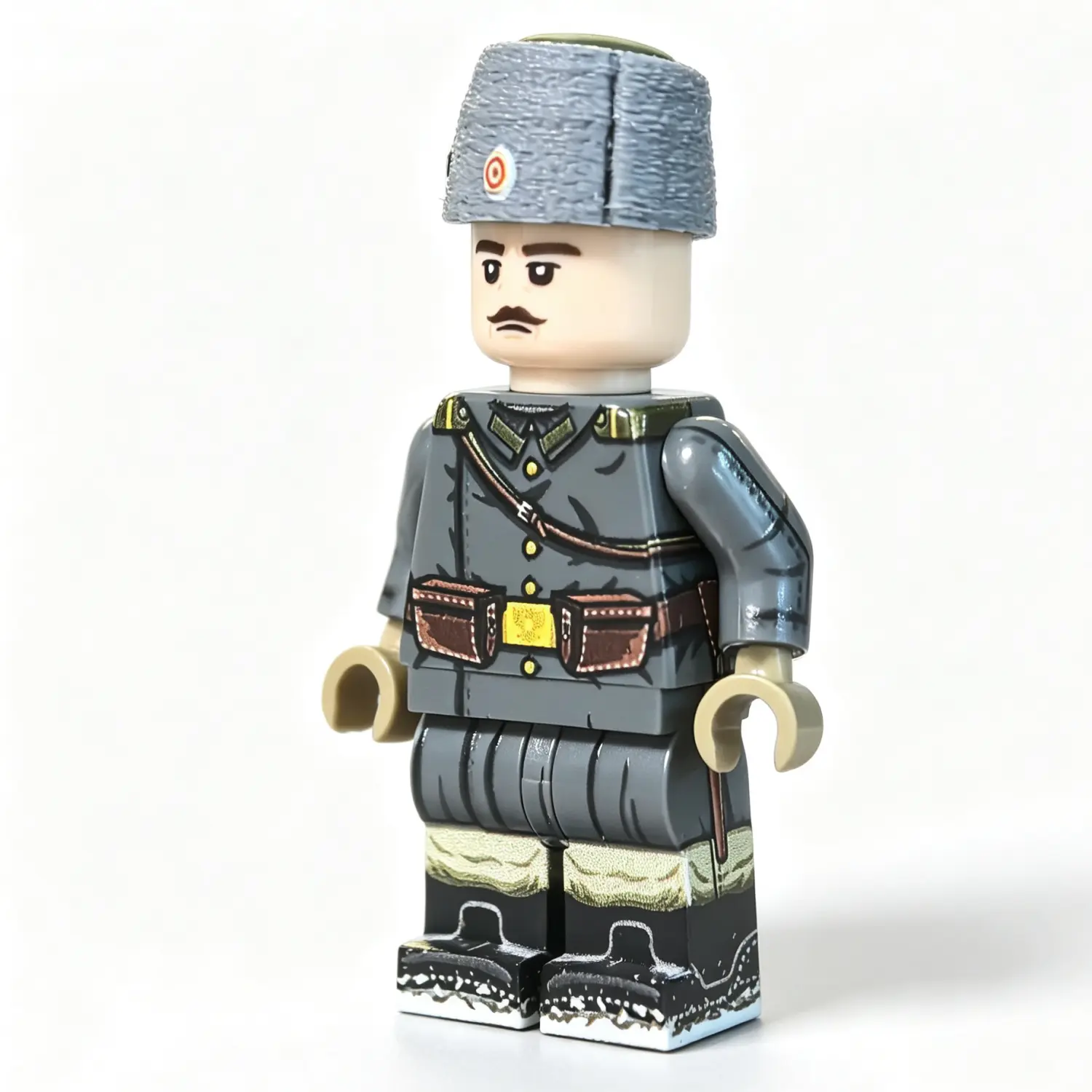 Imperial Russian Army Private B (WWI Winter) - Custom Printed Brick Block Figure Imperial Russian Army Private B (wwi Winter) Custom Printed Brick Block Figure