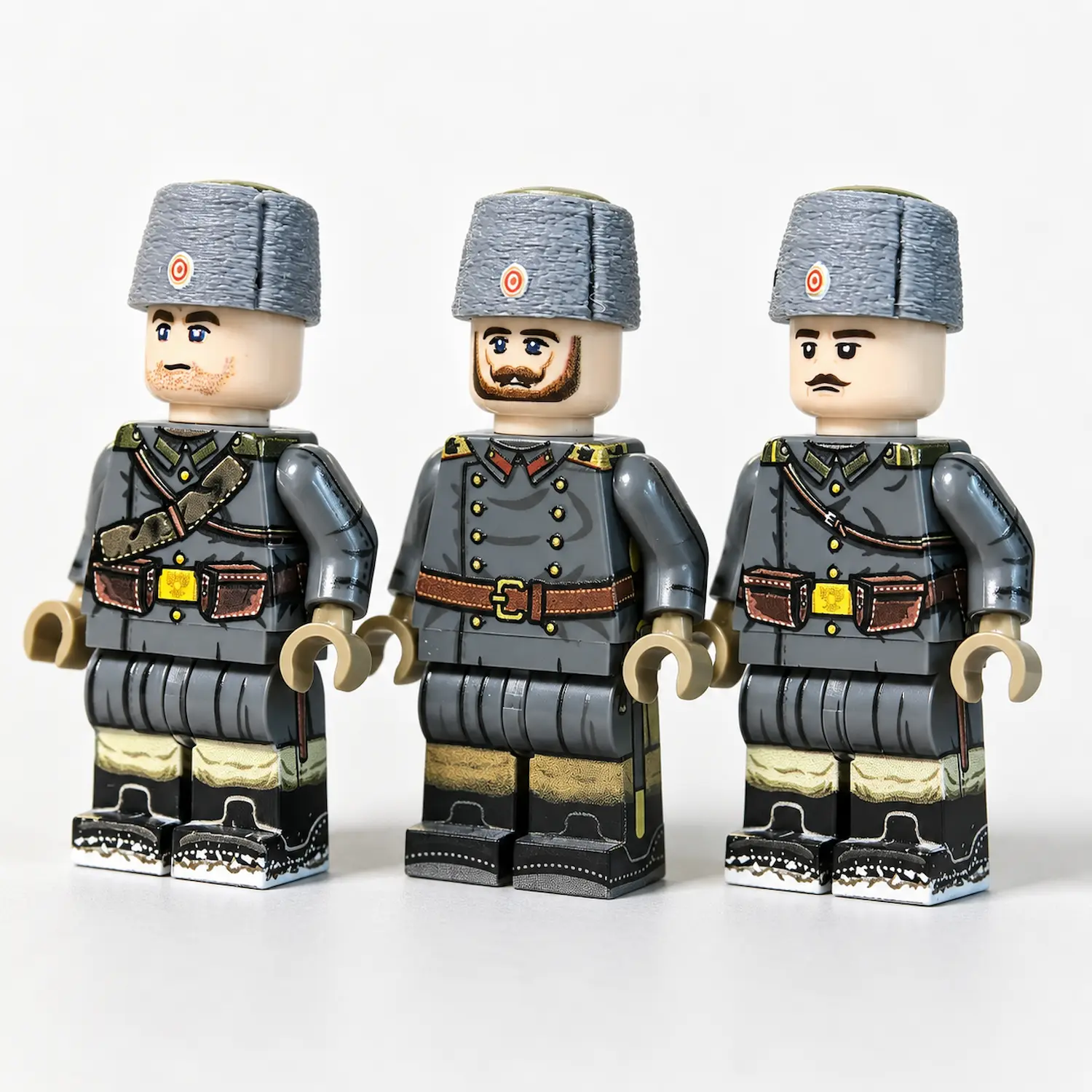 Imperial Russian Army Winter is Coming Trio (WWI) - Custom Printed Brick Block Figure Imperial Russian Army Winter Is Coming Trio (wwi) Custom Printed Brick Block Figure