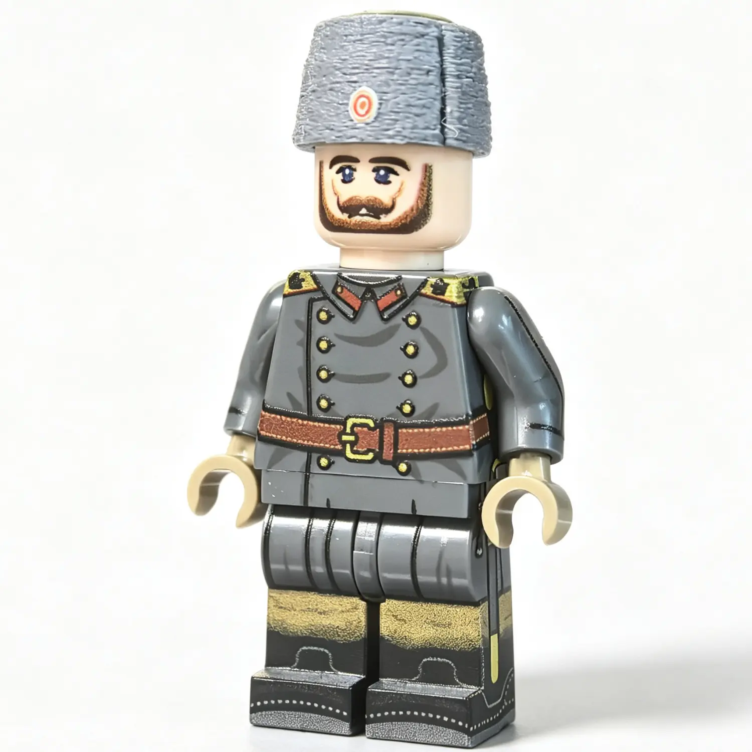 Imperial Russian Commander (Tsar Nicholas II, WWI) - Custom Printed Brick Block Figure Imperial Russian Commander (tsar Nicholas Ii, Wwi) Custom Printed Brick Block Figure