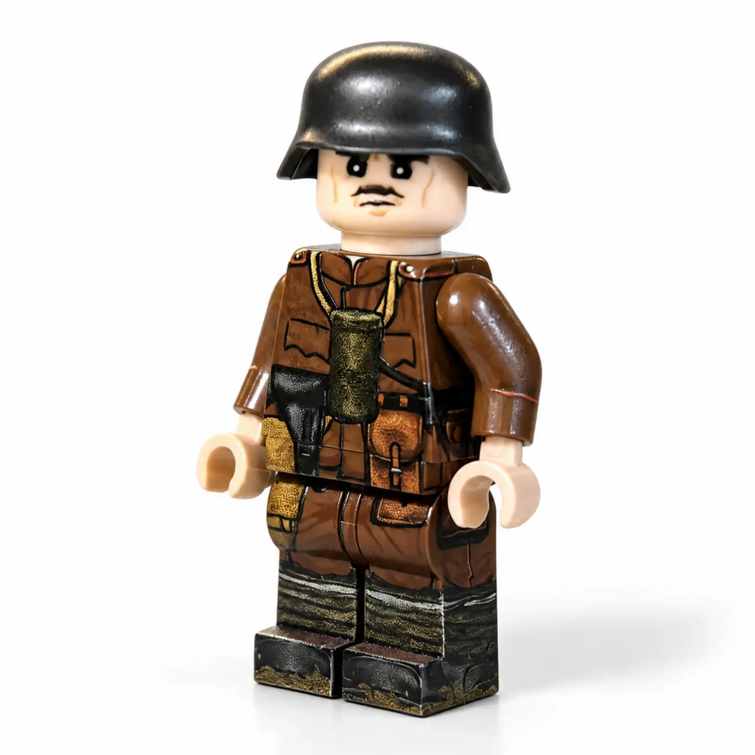 Kingdom of Bulgaria Madsen Machine Gunner WWI - Custom Printed Brick Block Figure Kingdom Of Bulgaria Madsen Machine Gunner Wwi Custom Printed Brick Block Figure