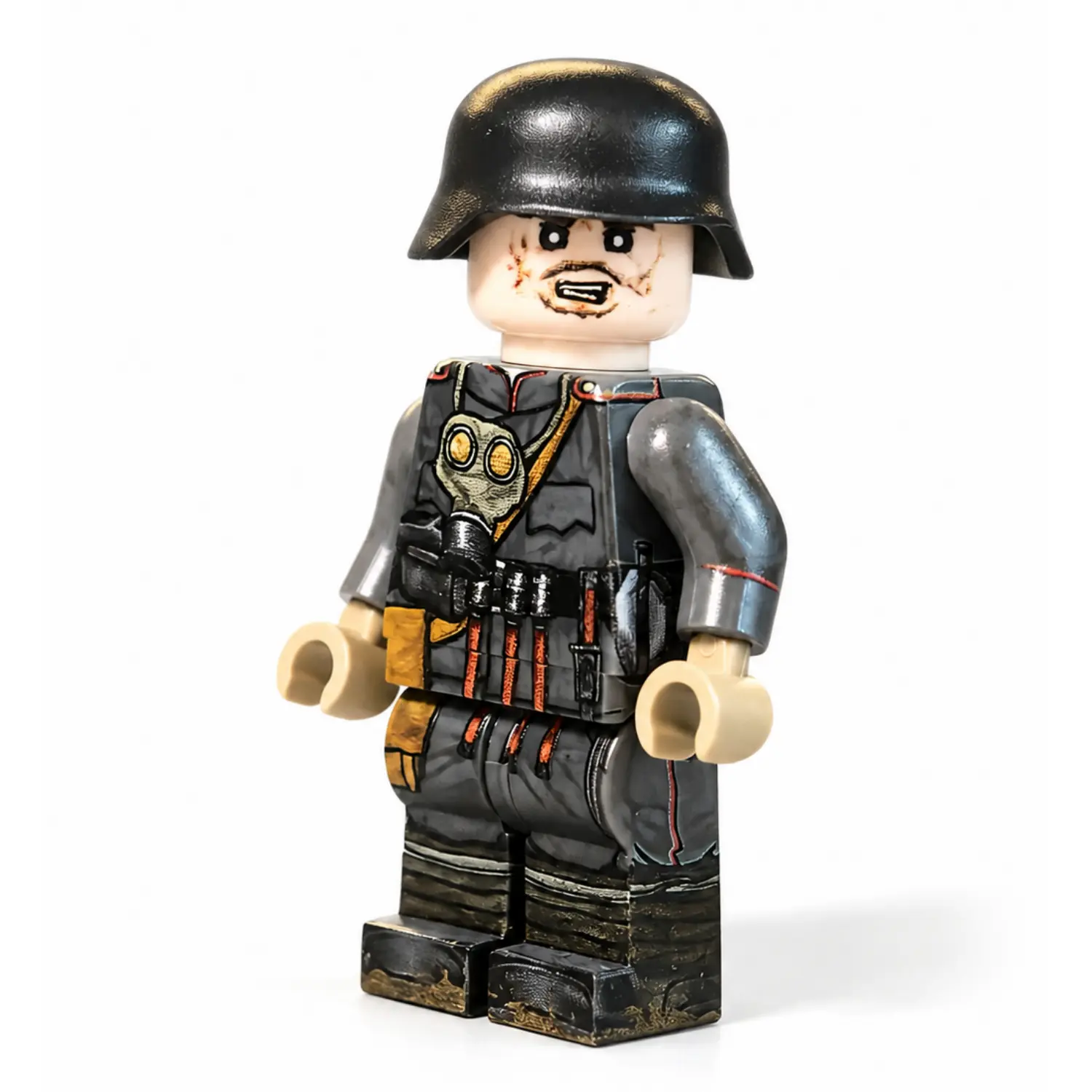 Kingdom of Bulgaria Stormtrooper (Assault Infantry) WWI - Custom Printed Brick Block Figure Kingdom Of Bulgaria Stormtrooper (assault Infantry) Wwi Custom Printed Brick Block Figure