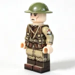 Lance Corporal Schofield British Army Infantryman Late 1917 WWI - Custom Printed Brick Block Figure