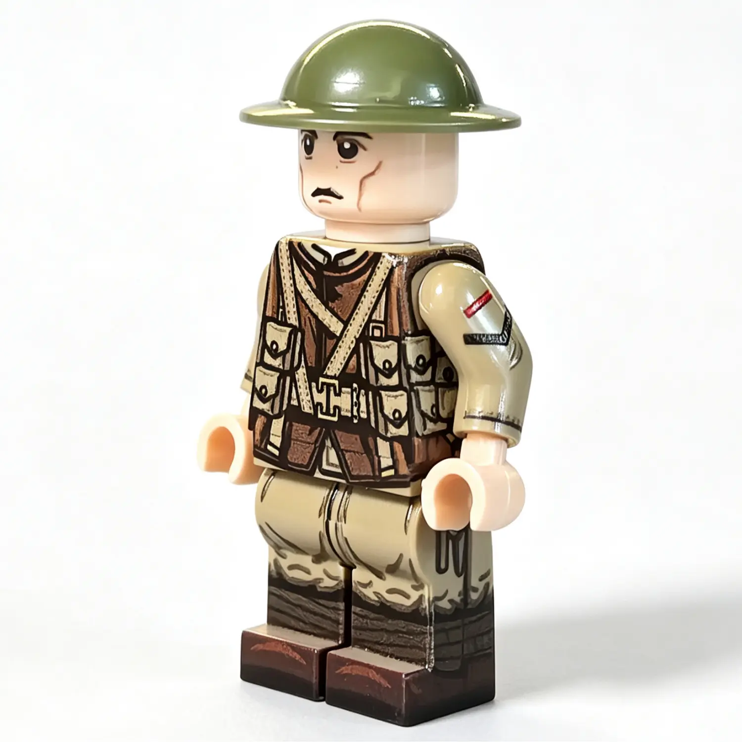 Lance Corporal Schofield British Army Infantryman Late 1917 WWI - Custom Printed Brick Block Figure Lance Corporal Schofield British Army Infantryman Late 1917 Wwi Custom Printed Brick Block Figure