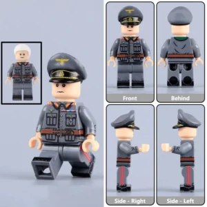 Ludwig Beck Colonel General (Generaloberst) WW2 - Custom Printed Brick Block Figure Ludwig Beck Colonel General (generaloberst) Ww2 Custom Printed Brick Block Figure