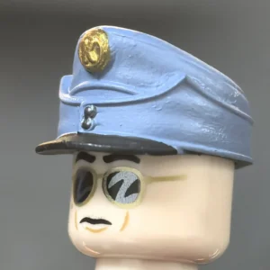 M1916 Feldkappe (Austro-Hungarian WWI Officer Field Cap) Sand Blue with K CipherItem - Custom 3D Printed Miniature Accessory Parts Pieces for Brick Block Figures M1916 Feldkappe (austro Hungarian Wwi Officer Field Cap) Sand Blue With K Cipheritem Custom 3d Printed Miniature Accessory Parts Pieces For Brick Block Figures
