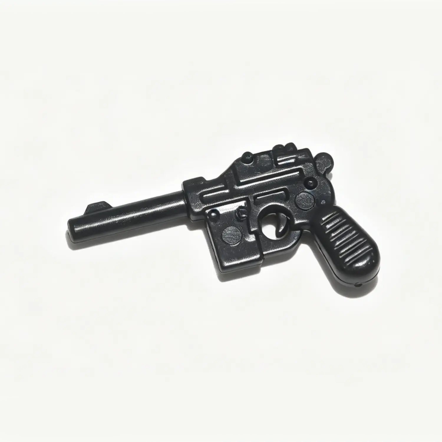 Mauser C96 Pistol (Black) - Custom 3D Printed Miniature Accessory Parts Pieces for Brick Block Figures Mauser C96 Pistol (black) Custom 3d Printed Miniature Accessory Parts Pieces For Brick Block Figures