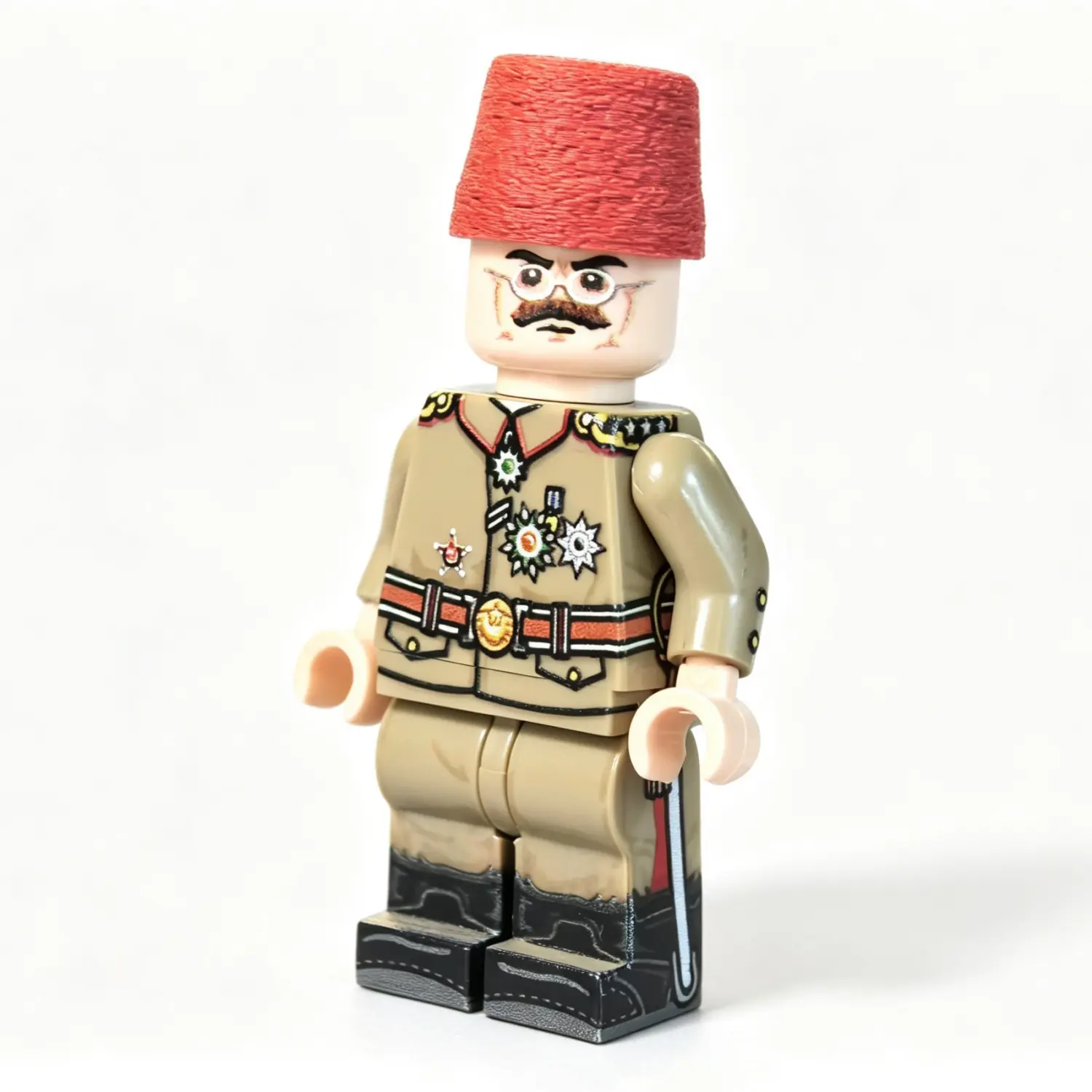 Mehmed Vahideddin Ottoman Last Emperor Sultan Mehmed VI WWI - Custom Printed Brick Block Figure 2 Mehmed Vahideddin Ottoman Last Emperor Sultan Mehmed Vi Wwi Custom Printed Brick Block Figure 2