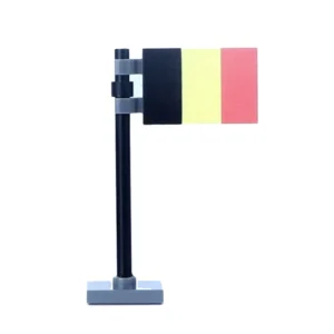 National Flag of Belgium Assembly - Custom 3D Printed Miniature Accessory Parts Pieces for Brick Block Figures National Flag Of Belgium Assembly Custom 3d Printed Miniature Accessory Parts Pieces For Brick Block Figures