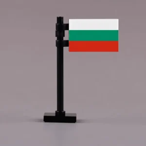 National Flag of Bulgaria Assembly - Custom 3D Printed Miniature Accessory Parts Pieces for Brick Block Figures National Flag Of Bulgaria Assembly Custom 3d Printed Miniature Accessory Parts Pieces For Brick Block Figures