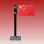 National Flag of China (Five-Starred Red Flag) Assembly- Custom 3D Printed Miniature Accessory Parts Pieces for Brick Block Figures