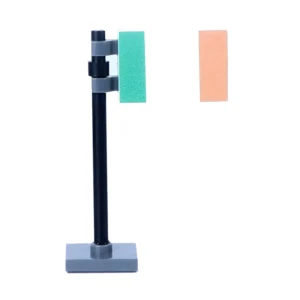 National Flag of Ireland (Irish Tricolour) Assembly - Custom 3D Printed Miniature Accessory Parts Pieces for Brick Block Figures National Flag Of Ireland (irish Tricolour) Assembly Custom 3d Printed Miniature Accessory Parts Pieces For Brick Block Figures