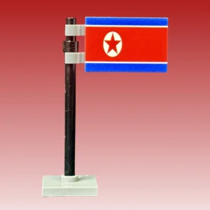 National Flag of North Korea (DPRK) Assembly - Custom 3D Printed Miniature Accessory Parts Pieces for Brick Block Figures National Flag Of North Korea (dprk) Assembly Custom 3d Printed Miniature Accessory Parts Pieces For Brick Block Figures