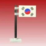 National Flag of South Korea (Taegeukgi) Assembly - Custom 3D Printed Miniature Accessory Parts Pieces for Brick Block Figures