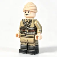 Ottoman Irregular Militiaman Post Wwi Custom Printed Brick Block Figure