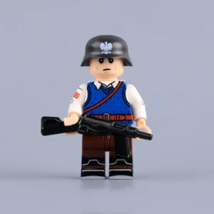 Polish Home Army Courier (Warsaw Uprising) WWII - Custom Printed Brick Block Figure Polish Home Army Courier (warsaw Uprising) Wwii Custom Printed Brick Block Figure
