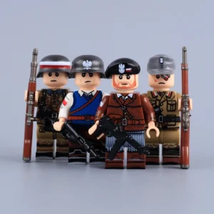 Polish Home Army Warsaw Uprising Squad (Warsaw Uprising) WWII - Custom Printed Brick Block Figure Polish Home Army Warsaw Uprising Squad (warsaw Uprising) Wwii Custom Printed Brick Block Figure