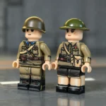 Soviet Air Defense & Female Cavalry Combo (WWII) - Custom Printed Brick Block Figure