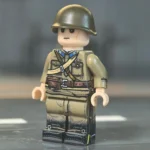 Soviet Air Defense Militia Soldier (WWII) - Custom Printed Brick Block Figure