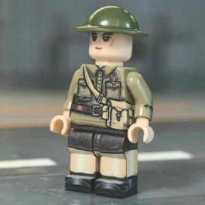 Soviet Red Army Female Cavalry Trooper (WWII) - Custom Printed Brick Block Figure Soviet Red Army Female Cavalry Trooper (wwii) Custom Printed Brick Block Figure