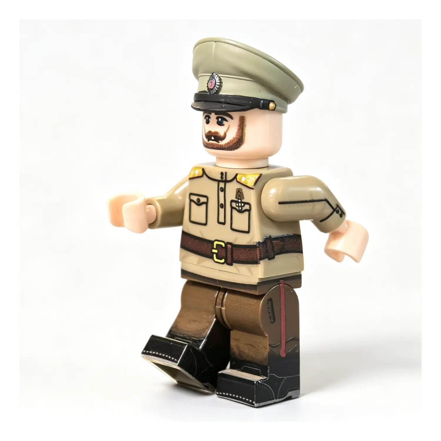 Tsar Nicholas II WWI (The Last Emperor of Russia) - Custom Printed Brick Block Figure moving Tsar Nicholas Ii Wwi (the Last Emperor Of Russia) Custom Printed Brick Block Figure Moving