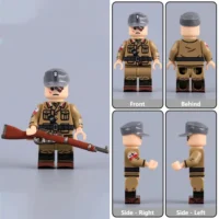 all sides of Battle-Wounded Polish Infantry (Warsaw Uprising) WWII - Custom Printed Brick Block Figure All Sides Of Battle Wounded Polish Infantry (warsaw Uprising) Wwii Custom Printed Brick Block Figure