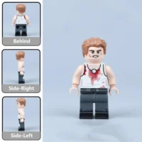 All Sides Of Captured Allied Soldier Pow (interrogation Variant) (wwii) Custom Printed Brick Block Figure