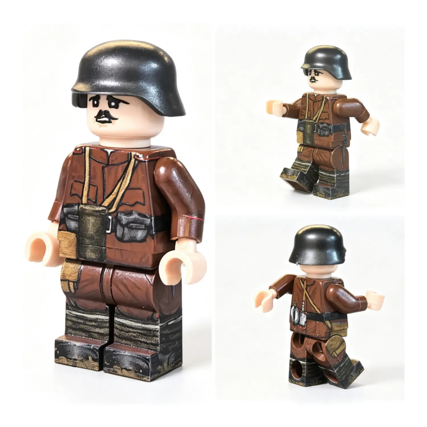 all sides of Kingdom of Bulgaria Line Infantryman Rifleman WWI - Custom Printed Brick Block Figure All Sides Of Kingdom Of Bulgaria Line Infantryman Rifleman Wwi Custom Printed Brick Block Figure