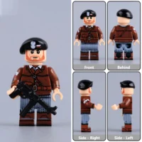 all sides of Polish Home Army Commander (Warsaw Uprising) WWII - Custom Printed Brick Block Figure All Sides Of Polish Home Army Commander (warsaw Uprising) Wwii Custom Printed Brick Block Figure