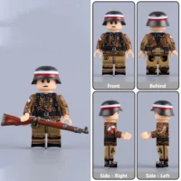 all views of Polish Home Army Soldier (Captured Oak Leaf Autumn Smock) WWII - Custom Printed Brick Block Figure All Views Of Polish Home Army Soldier (captured Oak Leaf Autumn Smock) Wwii Custom Printed Brick Block Figure