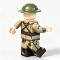 the back of Colonel Mackenzie British Army Officer (Colonel Mackenzie, 1917) WWI - Custom Printed Brick Block Figure The Back Of Colonel Mackenzie British Army Officer (colonel Mackenzie, 1917) Wwi Custom Printed Brick Block Figure