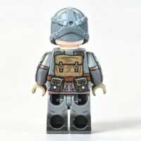 the back of German Heavy Assault Sapper Trench Armor Soldier WWI - Custom Printed Brick Block Figure The Back Of German Heavy Assault Sapper Trench Armor Soldier Wwi Custom Printed Brick Block Figure