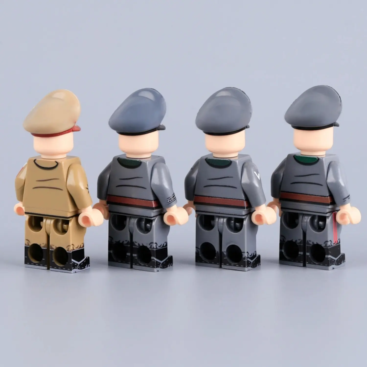 the back of German High Command & Officials WW2 - Custom Printed Brick Block Figure The Back Of German High Command & Officials Ww2 Custom Printed Brick Block Figure