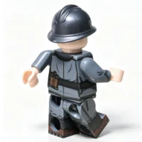 The Back Of Italian Royal Army Arditi Assault Trooper Wwi Custom Printed Brick Block Figure