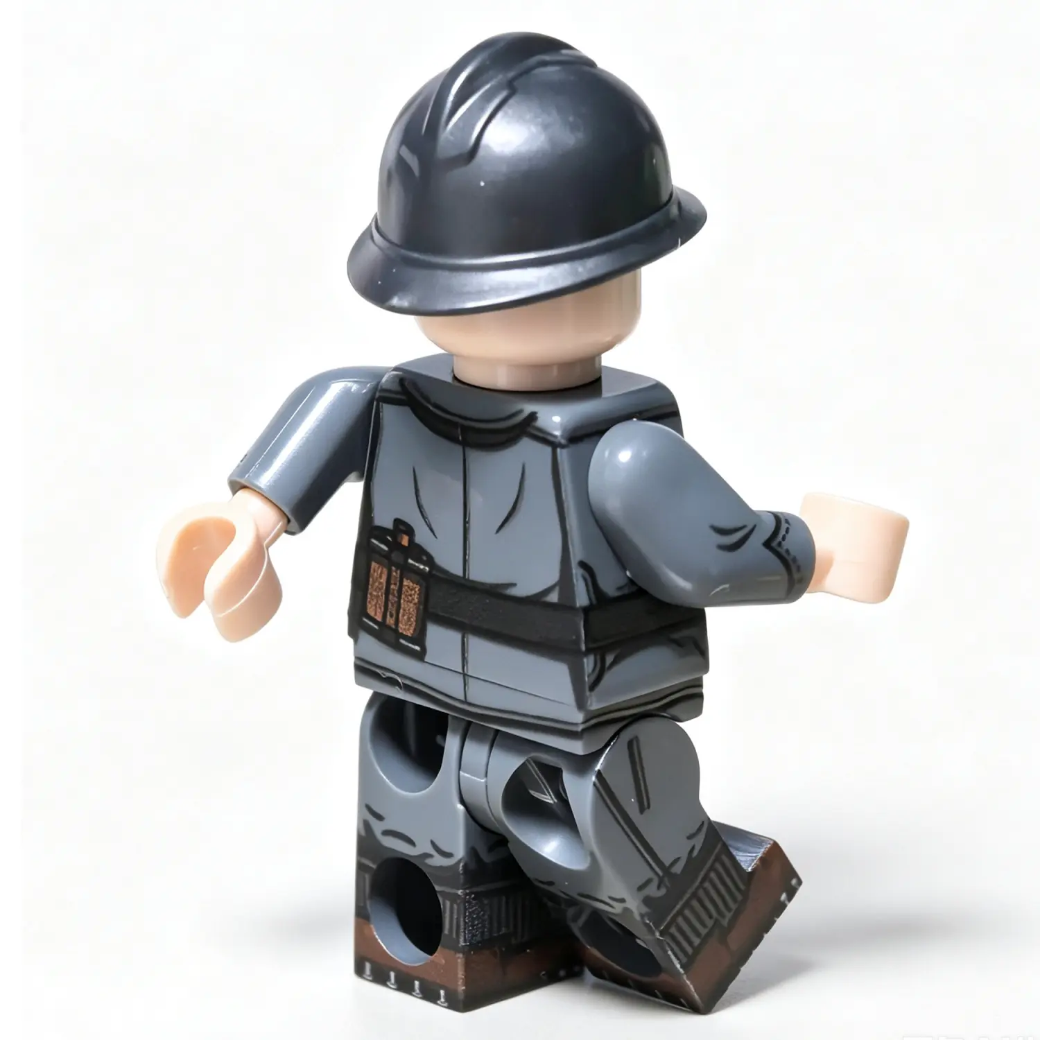 The Back Of Italian Royal Army Arditi Assault Trooper Wwi Custom Printed Brick Block Figure