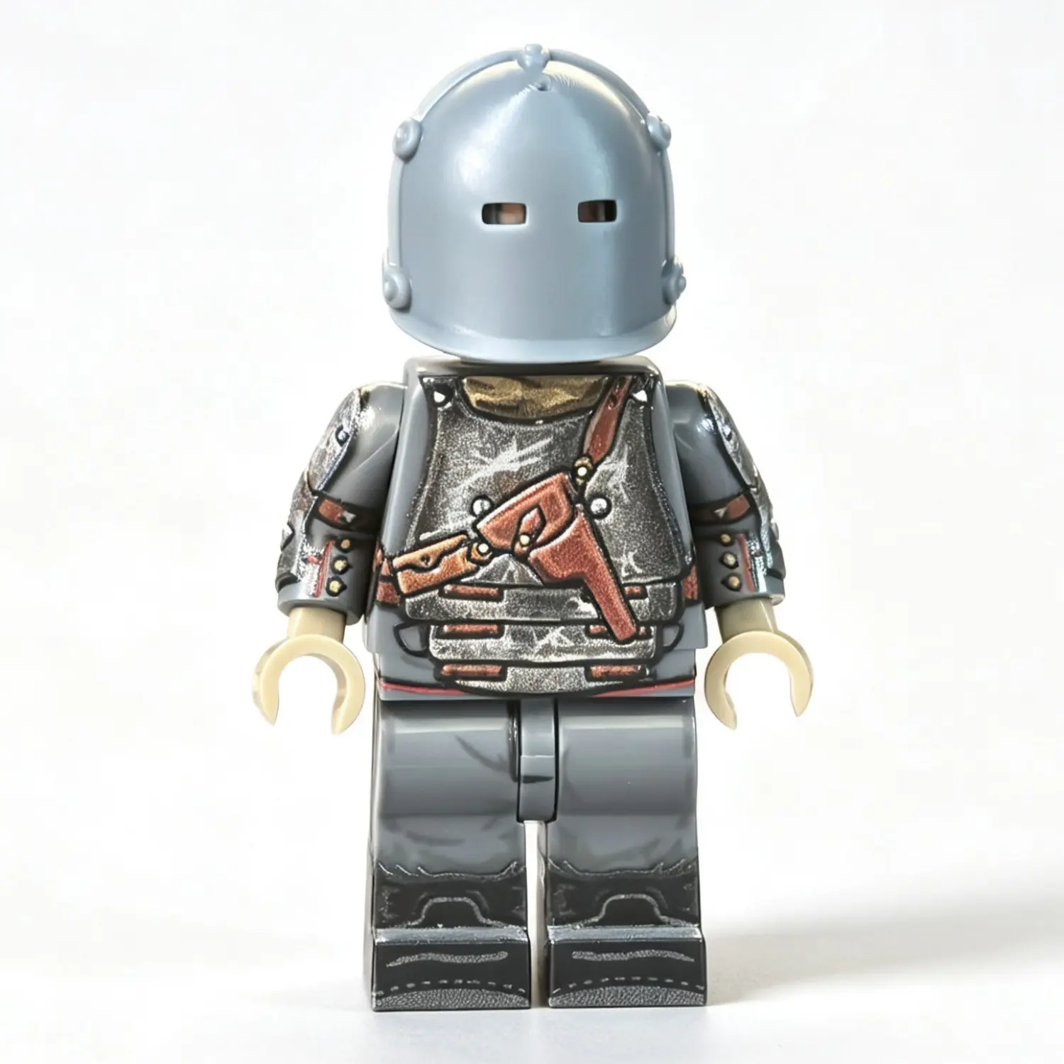 the front of German Heavy Assault Sapper Trench Armor Soldier WWI - Custom Printed Brick Block Figure The Front Of German Heavy Assault Sapper Trench Armor Soldier Wwi Custom Printed Brick Block Figure