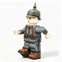 the left of Imperial German Infantryman (1914) WWI - Custom Printed Brick Block Figure The Left Of Imperial German Infantryman (1914) Wwi Custom Printed Brick Block Figure