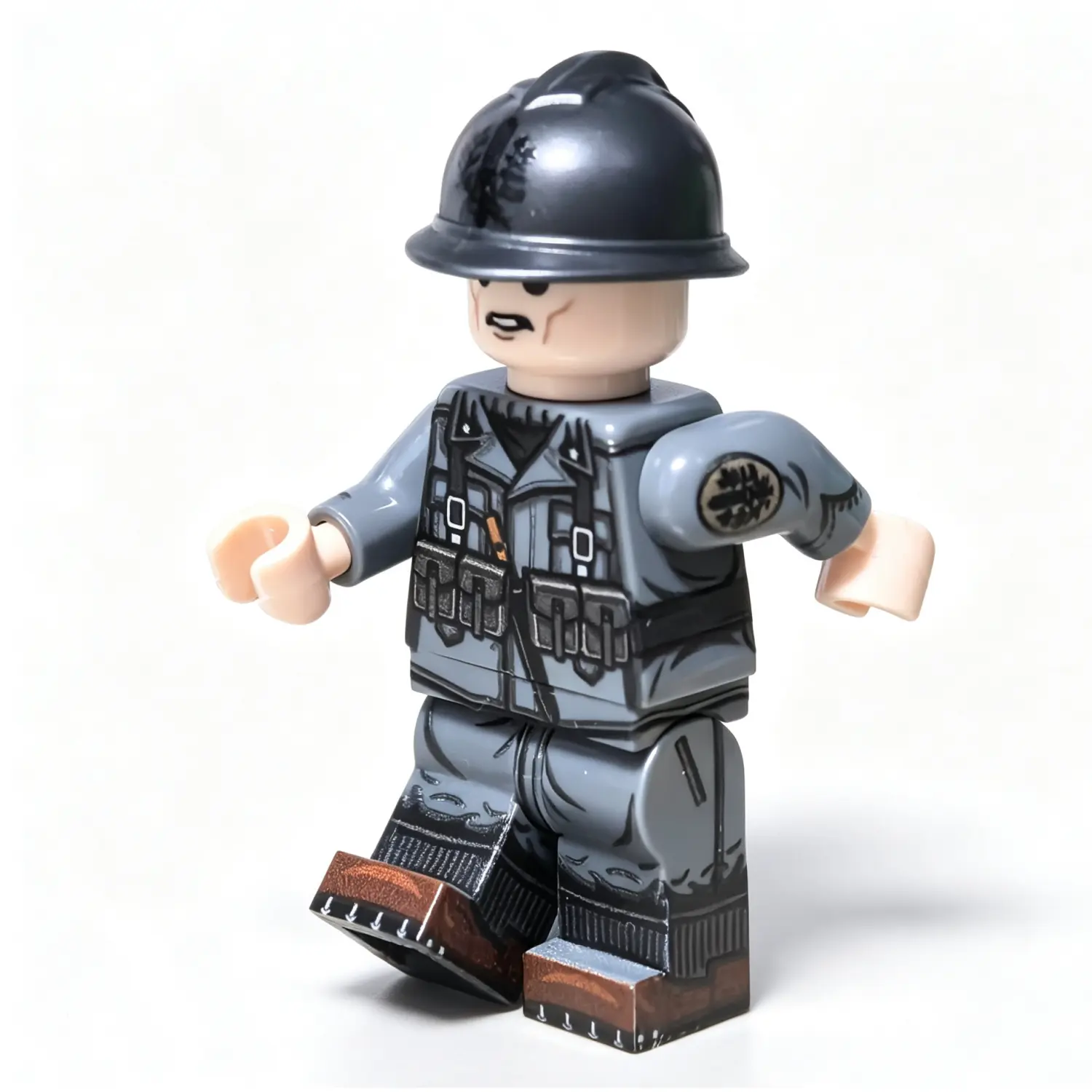 The Left Of Italian Royal Army Arditi Assault Trooper Wwi Custom Printed Brick Block Figure
