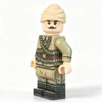 The Left Of Ottoman Irregular Militiaman Post Wwi Custom Printed Brick Block Figure