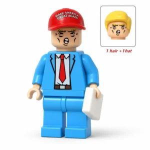 45th & 47th U.S. President Donald Trump (Make America Great Again Edition) - Custom Printed Brick Block Figure 45th & 47th U.s. President Donald Trump (make America Great Again Edition) Custom Printed Brick Block Figure