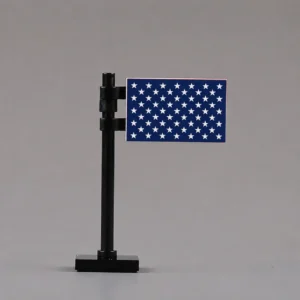 50-Star United States Naval Jack (Union Jack) Assembly - Custom 3D Printed Miniature Accessory Parts Pieces for Brick Block Figures 50 Star United States Naval Jack (union Jack) Assembly Custom 3d Printed Miniature Accessory Parts Pieces For Brick Block Figures