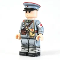 Allied Powers Beiyang Army Combat Medic Wwi (republic Of China – Beiyang Government Vanguard) (without Cap) Custom Printed Brick Block Figure