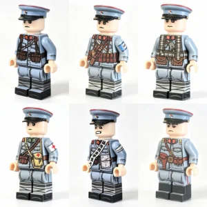 Beiyang Army Infantry Squad WWI (Republic of China – Beiyang Government Vanguard) (Without Cap) - Custom Printed Brick Block Figure Beiyang Army Infantry Squad Wwi (republic Of China – Beiyang Government Vanguard) (without Cap) Custom Printed Brick Block Figure