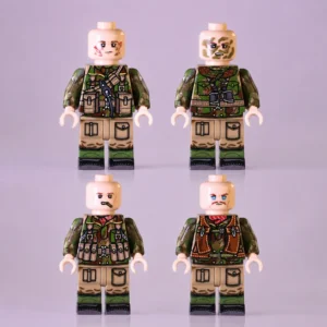 British Airborne Building Block Figure Squad WWII - Custom Printed Brick Block Figure British Airborne Building Block Figure Squad Wwii Custom Printed Brick Block Figure