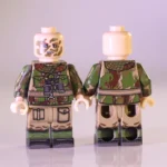 British Airborne Pathfinder / Observer (with Face Camo & Binoculars) WWII - Custom Printed Brick Block Figure