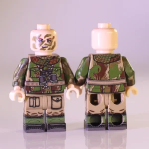 British Airborne Pathfinder Observer (with Face Camo & Binoculars) WWII - Custom Printed Brick Block Figure British Airborne Pathfinder Observer (with Face Camo & Binoculars) Wwii Custom Printed Brick Block Figure