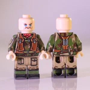 British Airborne Soldier with Assault Jerkin (Paratrooper Commando) WWII - Custom Printed Brick Block Figure British Airborne Soldier With Assault Jerkin (paratrooper Commando) Wwii Custom Printed Brick Block Figure
